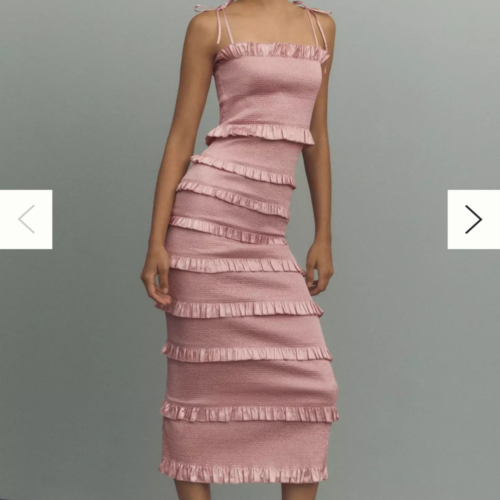 V. Chapman - The Lily Dress in Rose Dust (00) - Picture 2 of 7